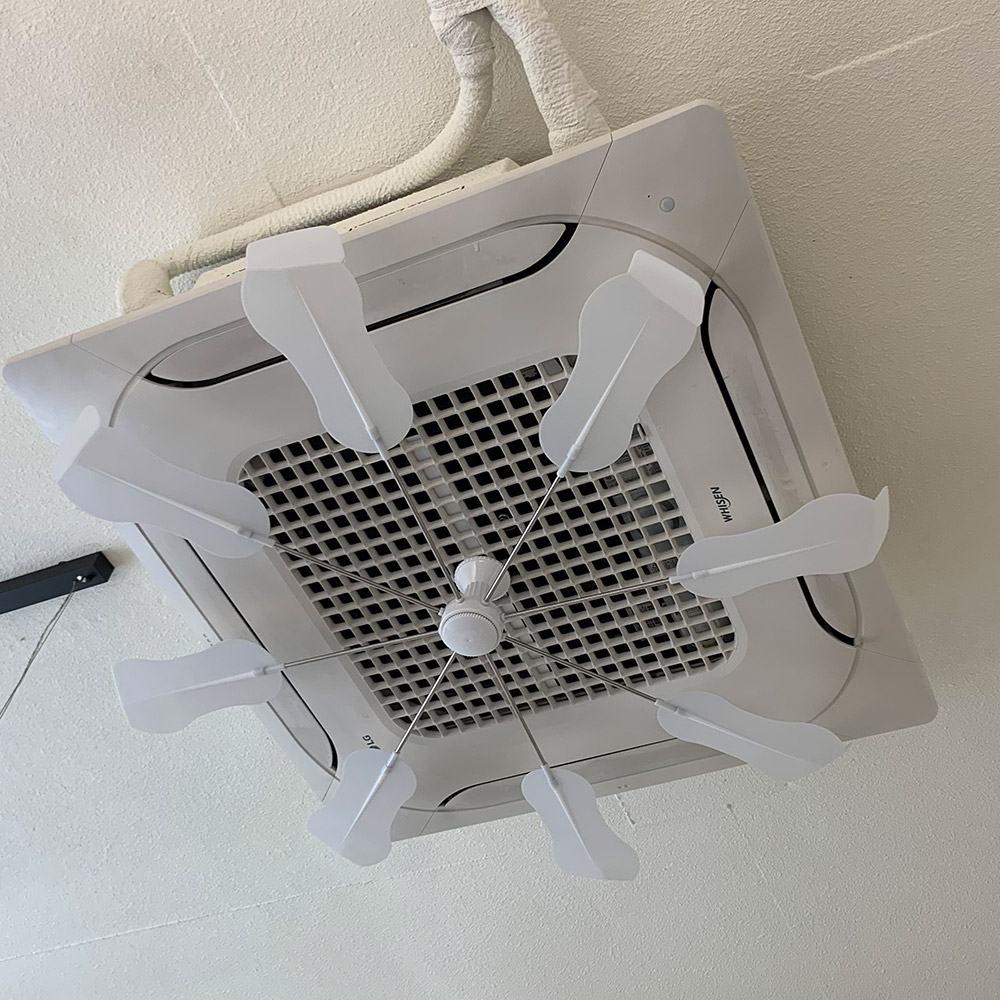 코어템코리아 스테인리스 올트팬프로 에어컨 날개 실링팬 국내제작 2colors - 올트팬PRO-화이트