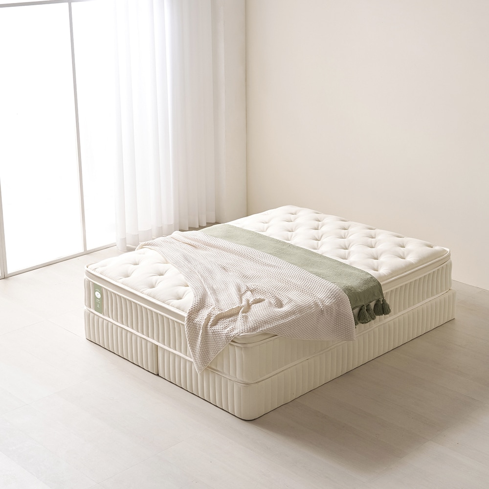[신상품] 베디스 단잠 탄탄한 오가닉 티타늄 7존독립 유로탑 폼매트리스_30cm S/SS/Q/K/LK - LK/라지킹