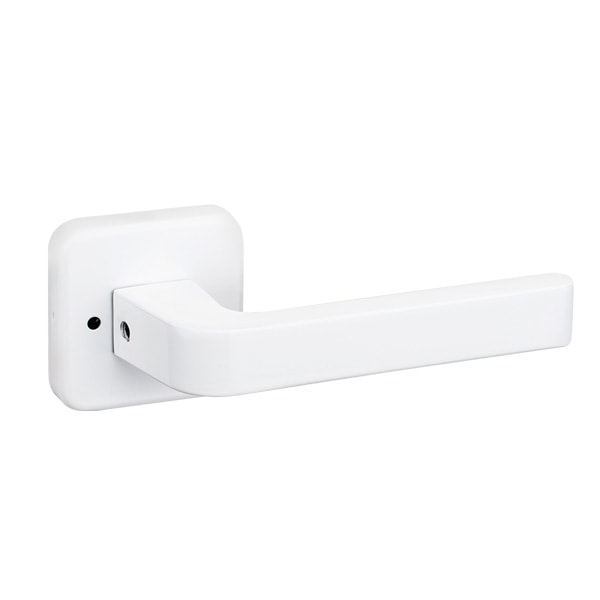 동성테크노스 13브릿지 토디 MP167 사각 방문손잡이 욕실 문고리 화장실 안방 도어 문손잡이 교체 - 화이트