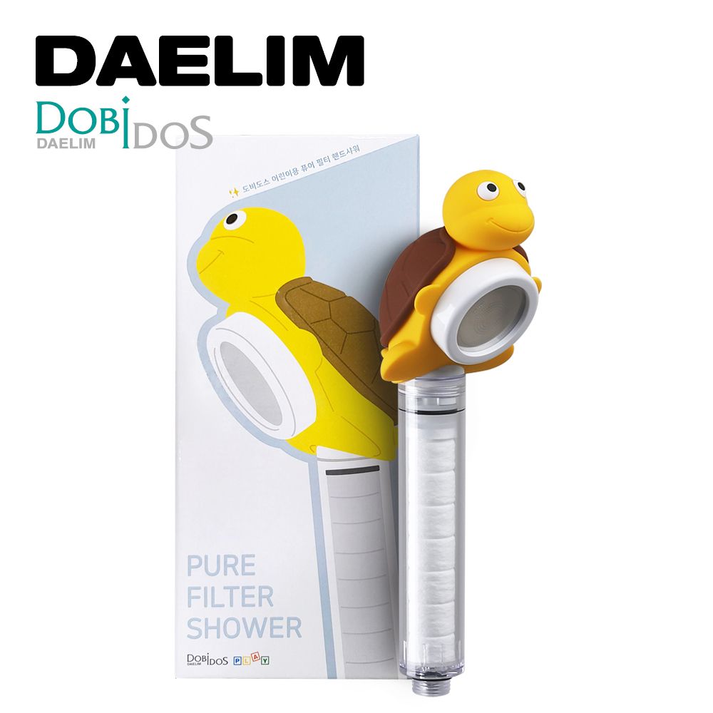 대림 꼬부기 키즈 어린이 필터 샤워기 헤드 (필터1개 내장 / 국내생산) - 꼬부기 샤워기 헤드(정수필터1개 내장)/ 텀블러