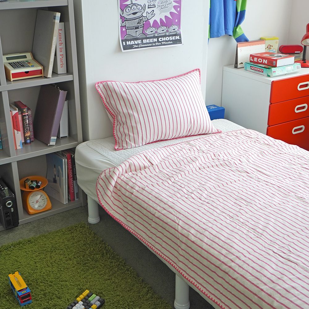 스테리나이트 홀리데이 간절기 차렵이불세트 4colors (SS/Q) - 핑크_Q세트