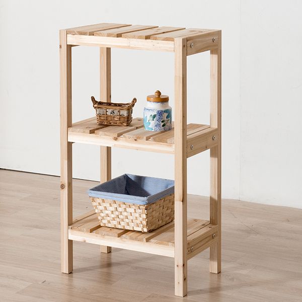 [오늘출발] [신상품] DIYROOM X HOME 다이룸 피톤치득 가득 삼나무원목 정리대 화분정리대 책장 거실장 수납선반 3단 450 800 - 3단450