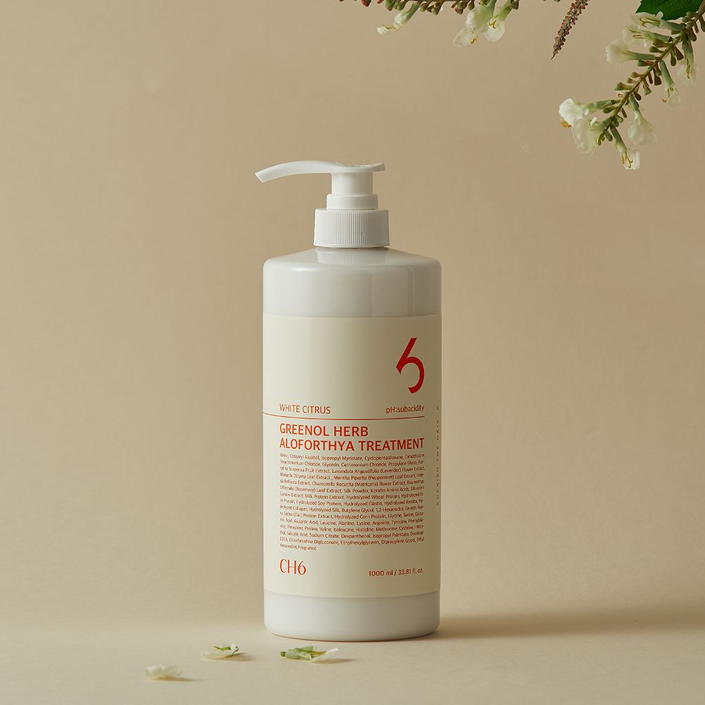 ch6 그리놀 허브 알로포시아 트리트먼트 1000ml - 화이트 시트러스