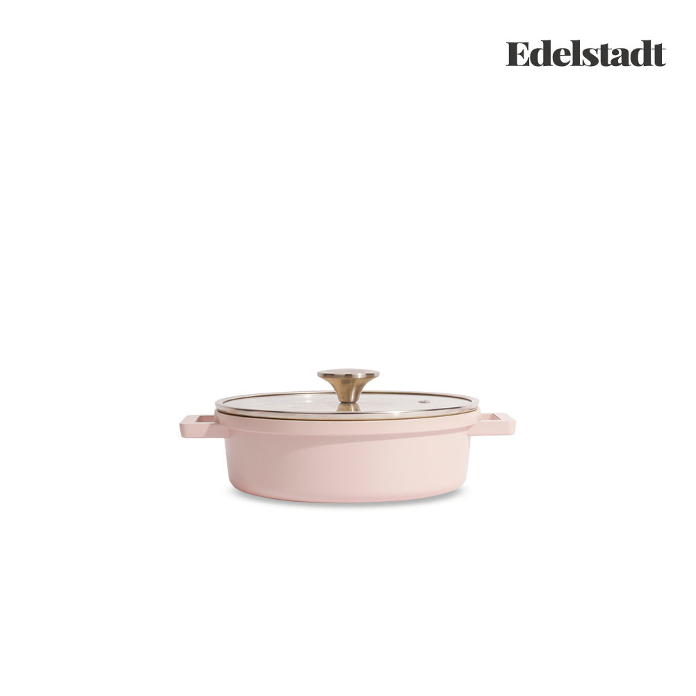 에델슈타트 인덕션 IH 안심 세라믹 냄비 인디핑크 7종 시리즈 - 전골냄비20cm