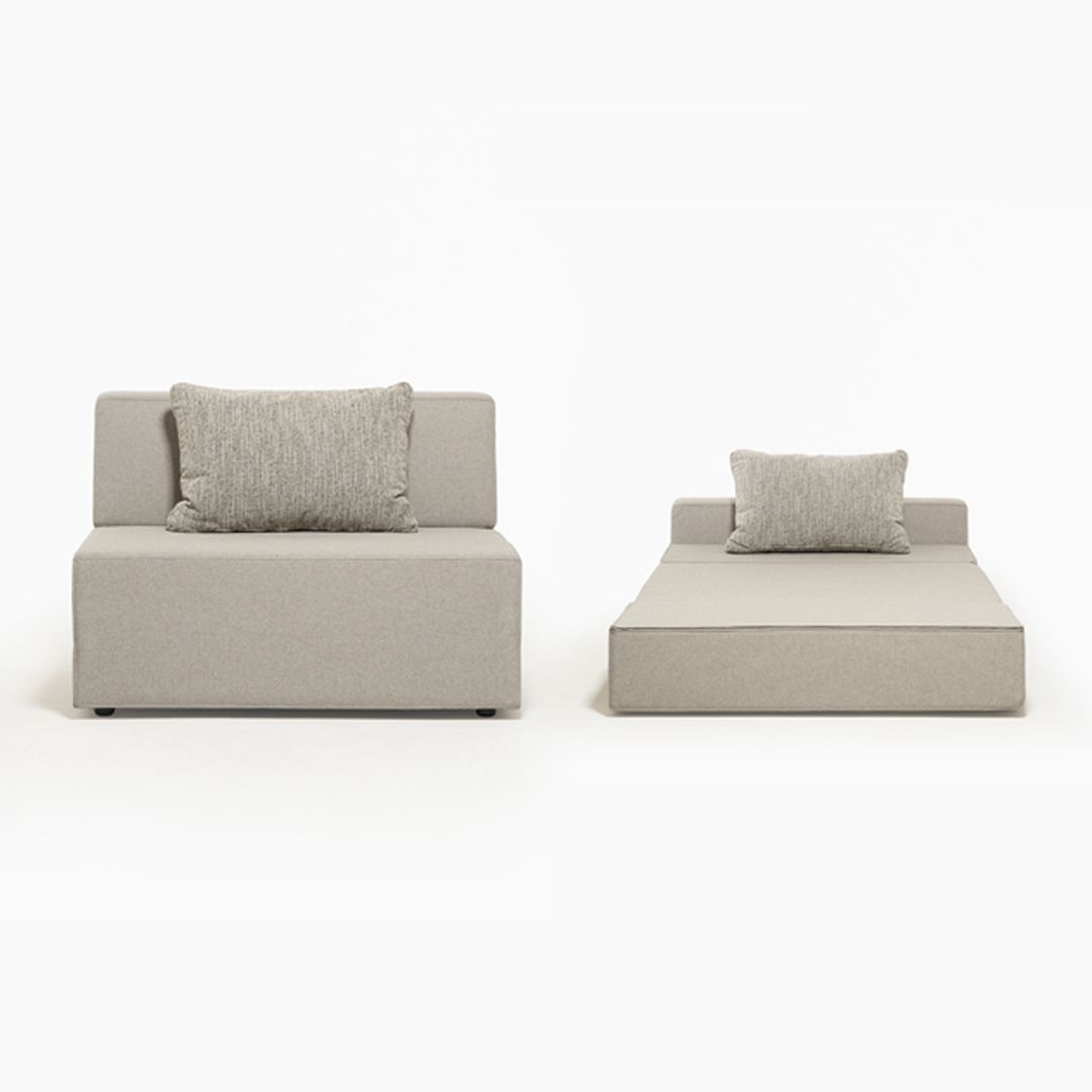 [신상품] 오럭스 슈퍼 싱글 침대 사이즈(1100) 소파 베드 (세탁 가능) - TYPE 1_GREY