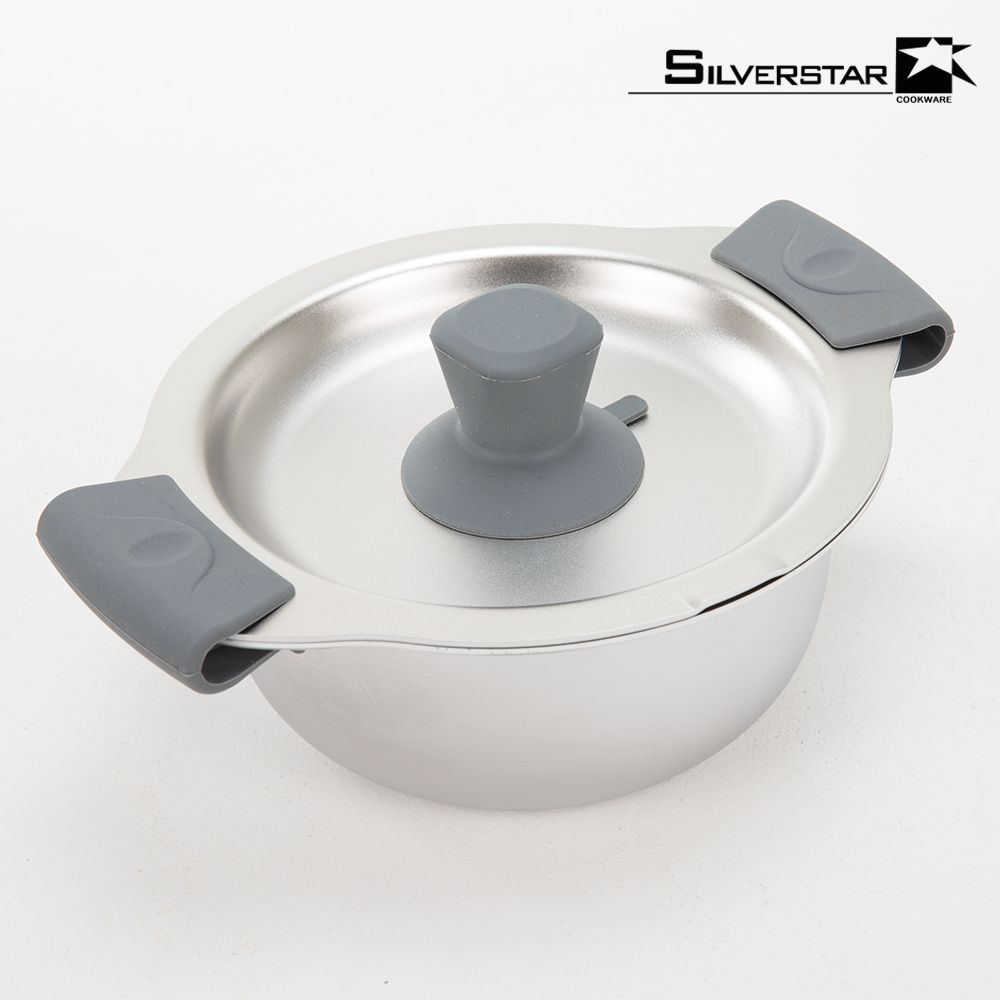 [신상품]실버스타 OOH 316 통3중 무연마 디버스 팟 냄비 18cm 20cm 24cm - 18cm