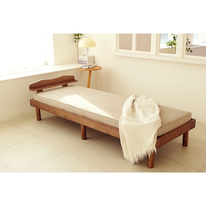 [신상품] 우드밸리 원목 소파베드 데이베드 소파 침대 - 소노 소파베드 + 아쿠아텍스 매트 + 헤드