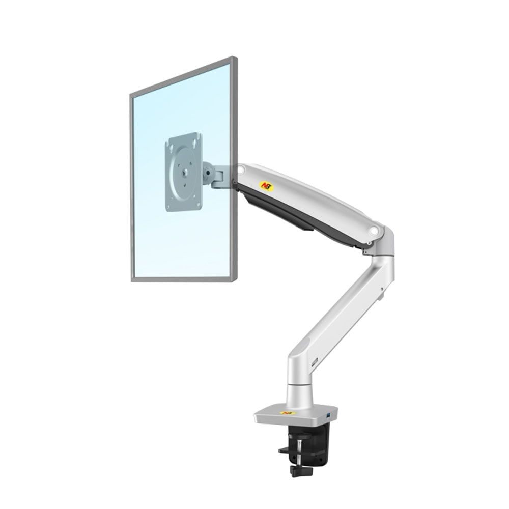 노스바유 NB F100A 싱글 고중량 모니터암 거치대 블랙 - F100A 싱글 화이트(~12kg/~38형)