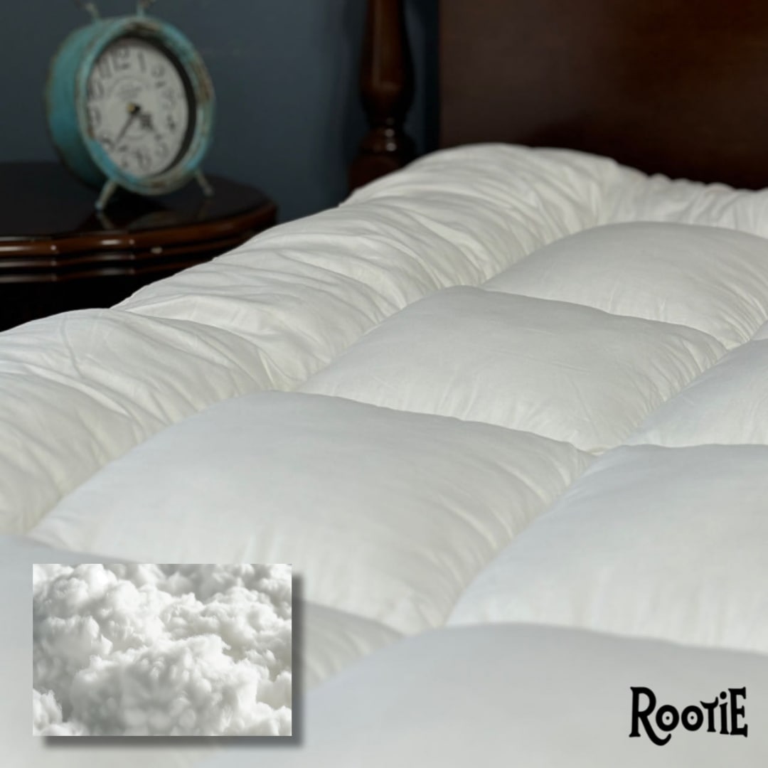 루티 침대 토퍼 패드 매트리스 10cm - 화이트_퀸(150200) 
