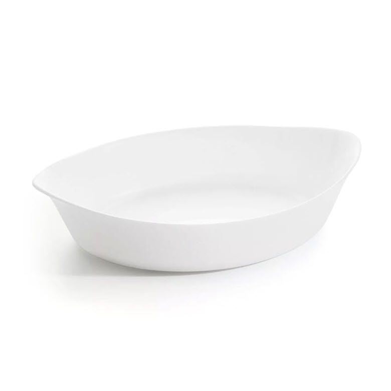 토탈하우스 루미낙 스마트 퀴진 오븐용기 CARINE 카린 ARC 루미나크 내열유리 오븐접시 - 25cm타원-루미낙-스마트오븐용기-0658