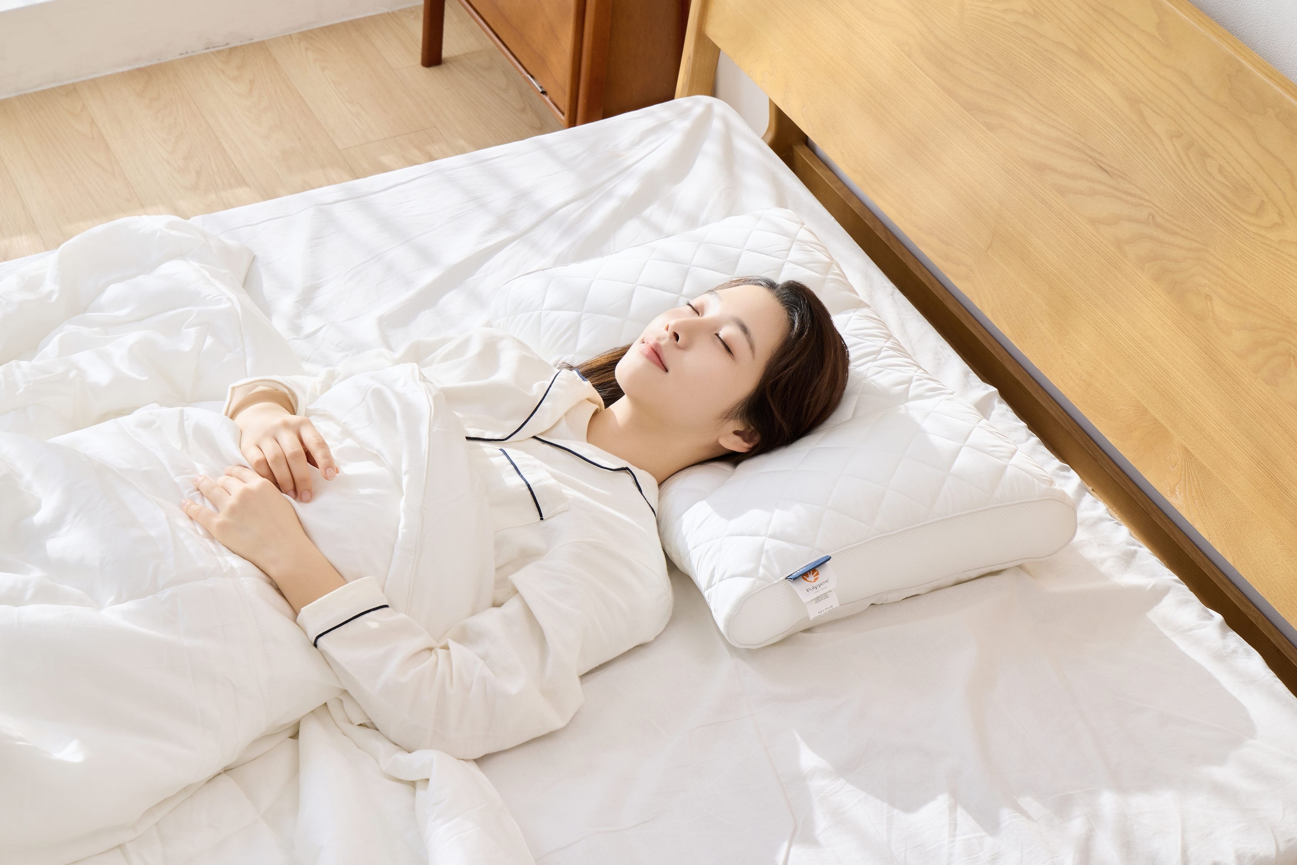 슬립앤슬립 기능성 5분할 측면 수면 목이 편안한 깊은잠베개 프리미엄 - 깊은잠베개 프리미엄 