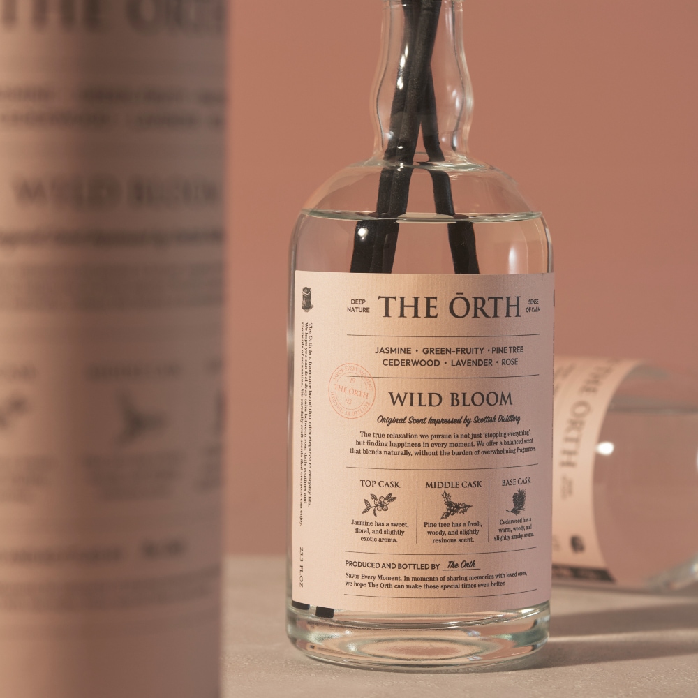 디올트 위스키 디퓨저 750ml 대용량 실내 인테리어 오브제 와일드 블룸 - 와일드 블룸 2box