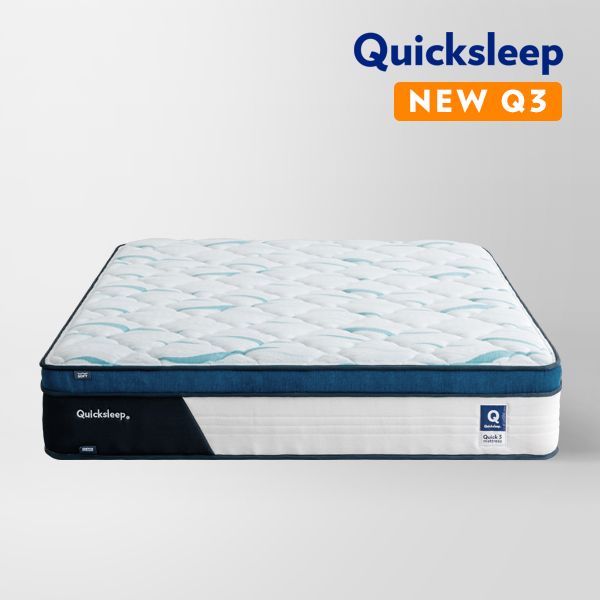 퀵슬립 Q3 유로탑 매트리스 SS/Q/K 적당탄탄(롤팩X) - 슈퍼싱글_110x200cm