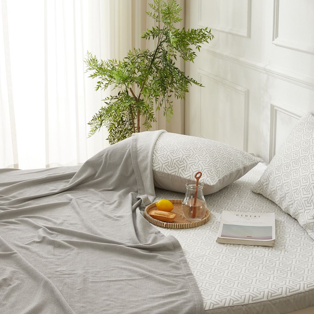 이든 휴비스 듀라론 냉감패드 여름 쿨링 침대 매트리스 고정밴드 3size - SS(110x205cm) 