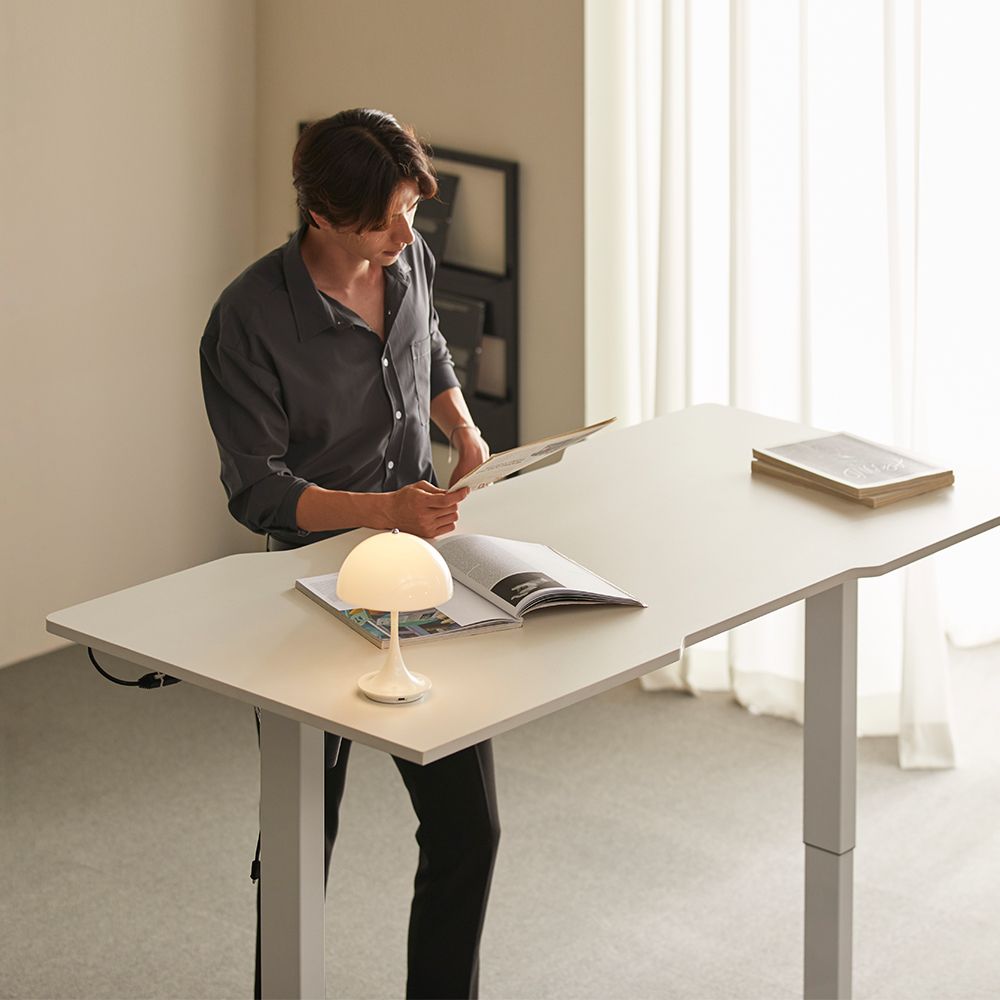 에이픽스 전동 높이조절 스탠딩 모션데스크 MD301 1400/1600 - 1600x750 /블랙 