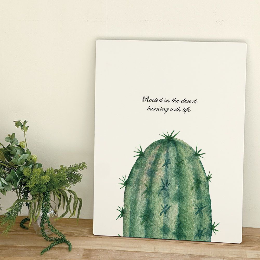 [오늘출발][신상품]오홀리브 접이식 액자테이블 선인장 3size - 대(80x60) 선인장_27cm기본다리