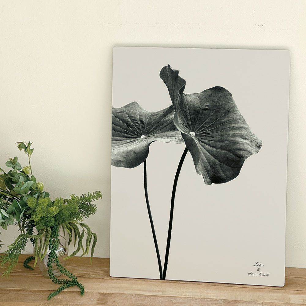 [오늘출발][신상품]오홀리브 접이식 액자테이블 연잎 3size - 대(80x60) 연잎_30cm굵은다리