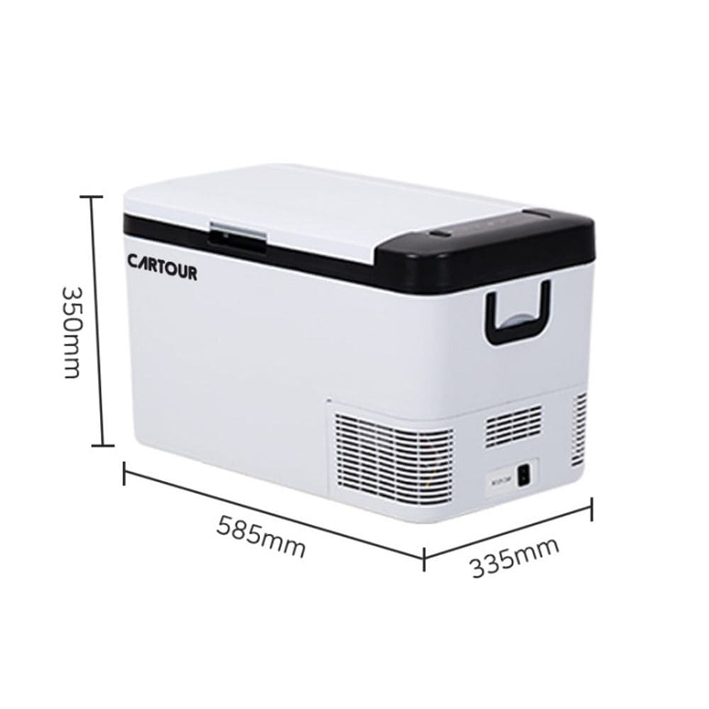 CarTour 카투어 K25/K35 차량용 캠핑냉장고 휴대용 냉장고 AS가능 컴팩트 대용량 - K25