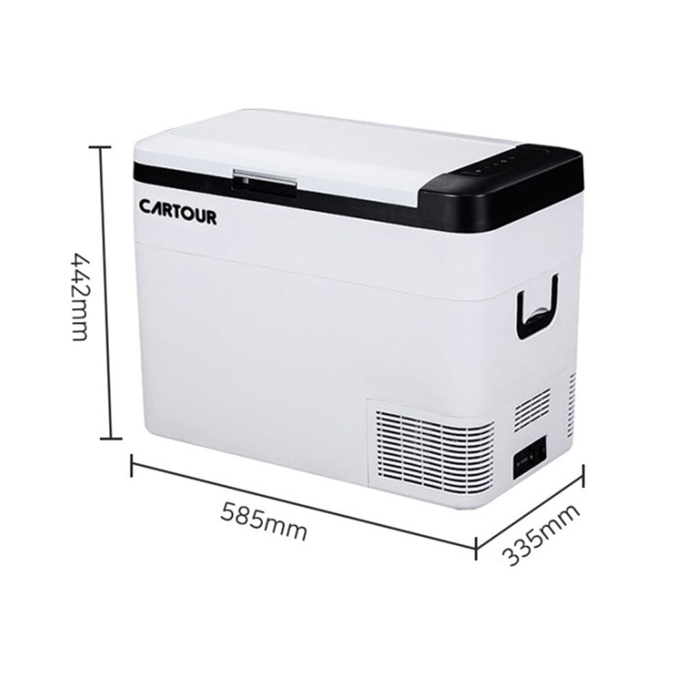 CarTour 카투어 K25/K35 차량용 캠핑냉장고 휴대용 냉장고 AS가능 컴팩트 대용량 - K35