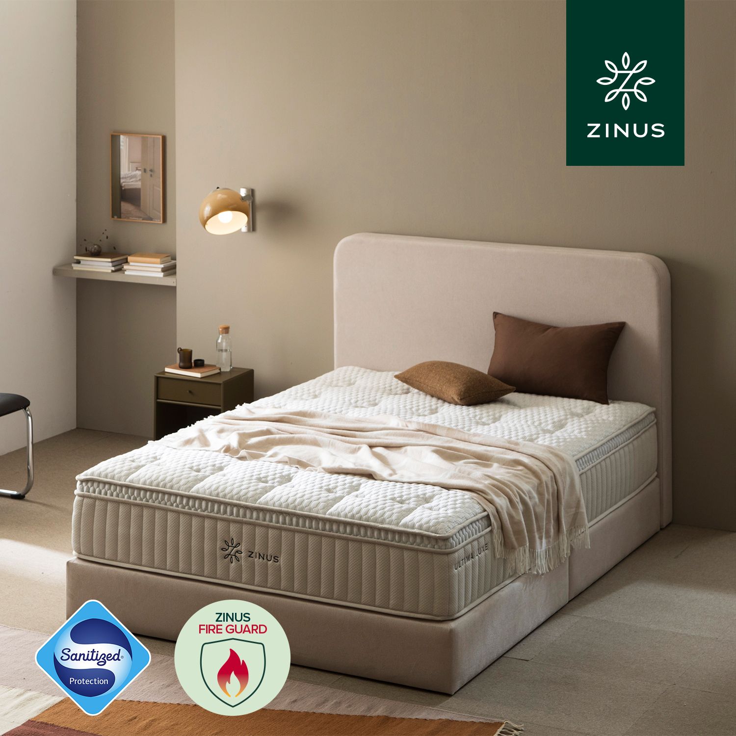 지누스 얼티마 럭스S 스프링 침대 매트리스 30cm (SS/Q) - 설치배송_슈퍼싱글 