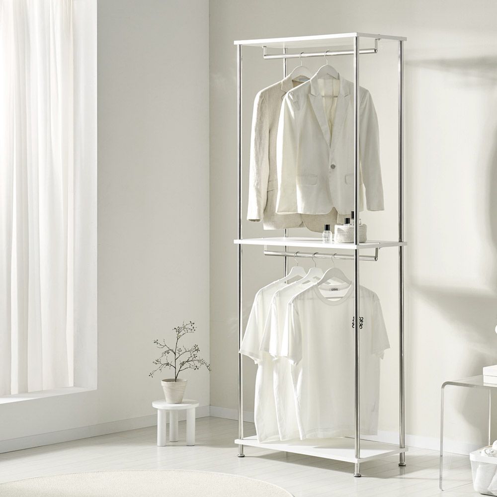 [신상품] 스칸디무드 클레르 시스템 행거 800 드레스룸 스탠드 옷걸이 - 클레르 바지걸이 시스템 행거 800