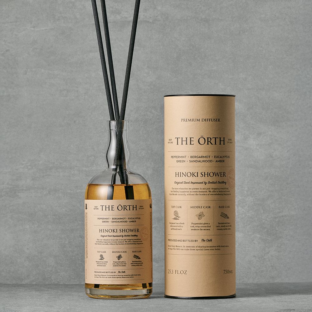 디올트 위스키 디퓨저 750ml 대용량 실내 인테리어 오브제 히노끼샤워 - 히노끼샤워 1box