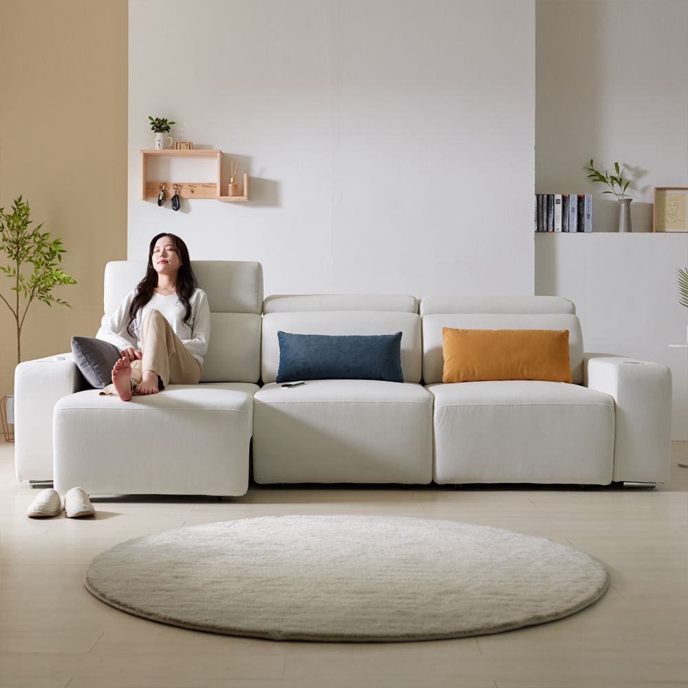 파로마 네오 모벨 타이보텍스 슬라이딩 모션 무빙 소파 (2size) - 4인용(NEO1716) 