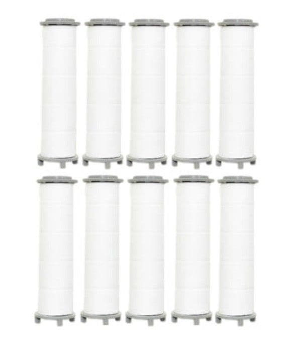 [신상품] 필터월드 USIM증정 베트남 석회필터샤워기 리필5개 다낭 나트랑 푸꾸옥 하노이 호치민 - 리필필터 10개