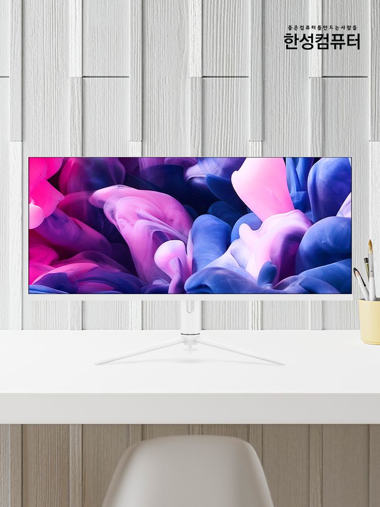 한성컴퓨터 TFG40Q14WP WQHD IPS 144Hz 울트라와이드 게이밍 화이트 모니터 - 무결점