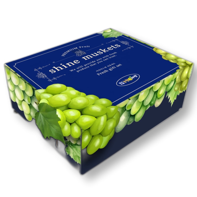 익산원예농협 [익산] 특품 특고당도 샤인머스켓 2kg / 4kg 실중량 산지직송 - 샤인머스켓 4kg (선물포장 5~7수)