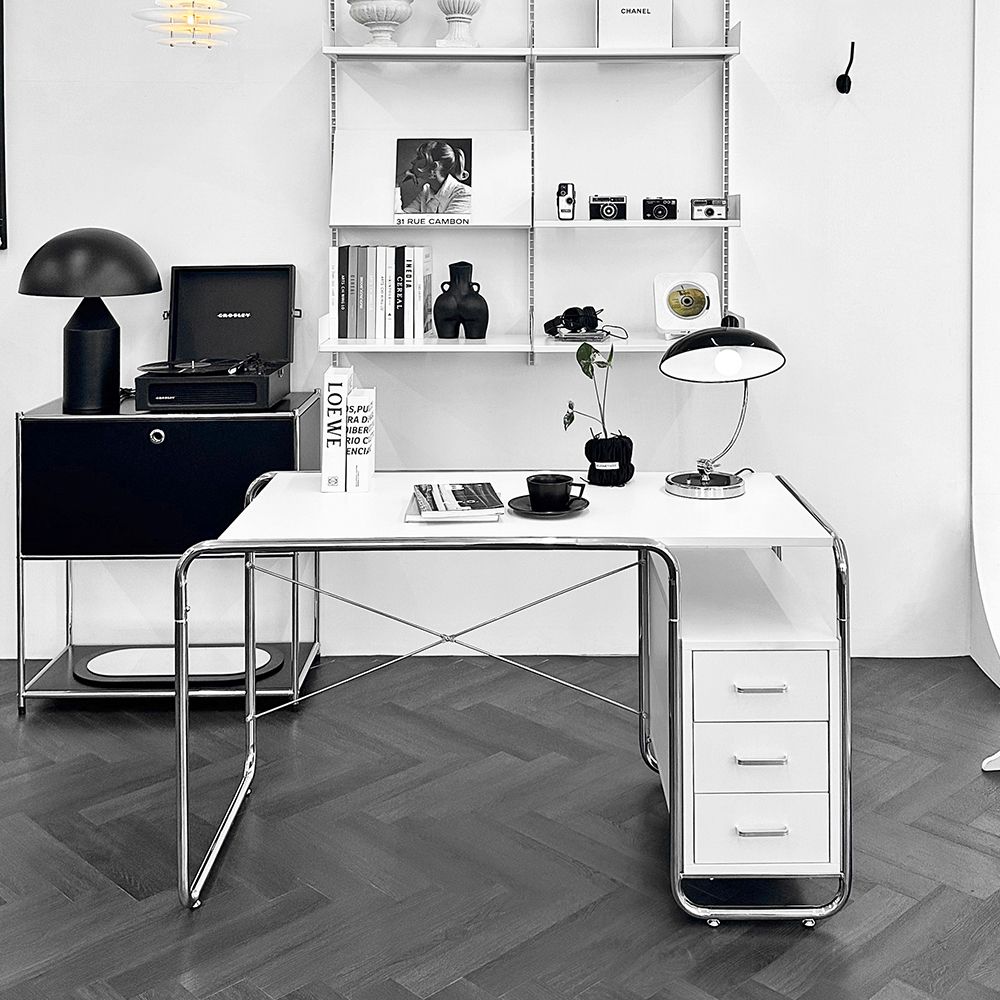 LIVING HIP SOCIAL ミッドセンチュリーモダン デスク A 120㎝［2色