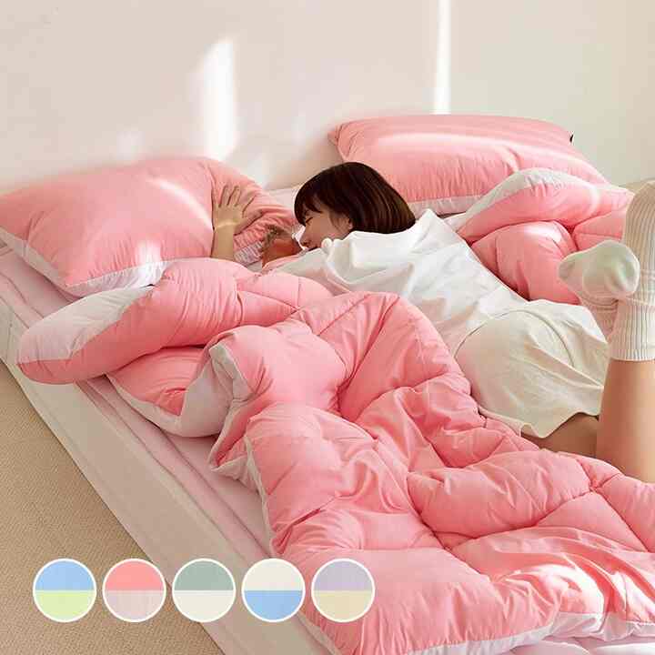 マシュマロカラー掛布団 SET SS ［6色］