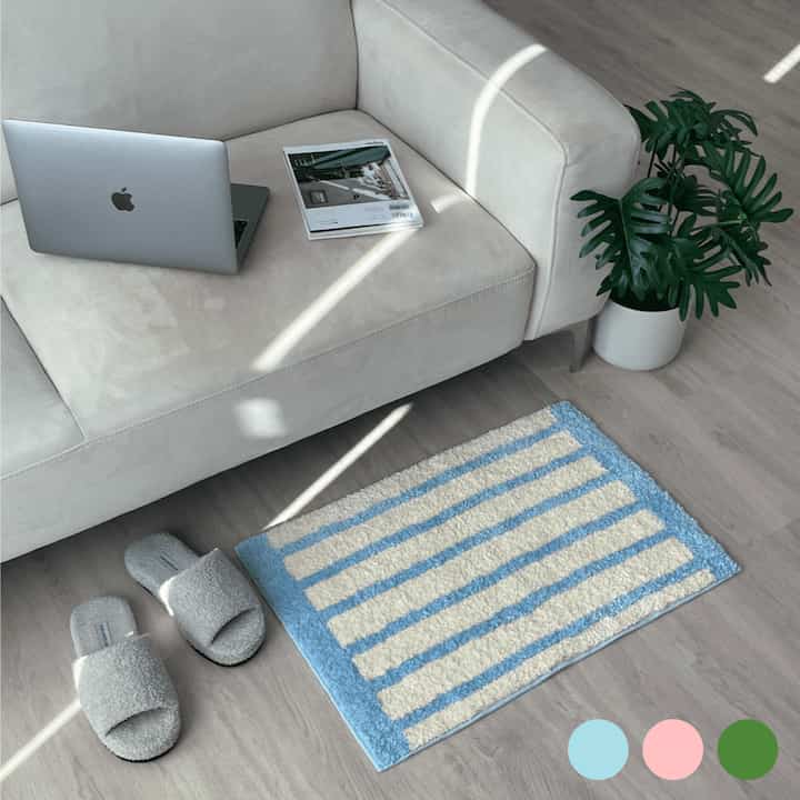 ストライプ マット 45x65cm［3色］