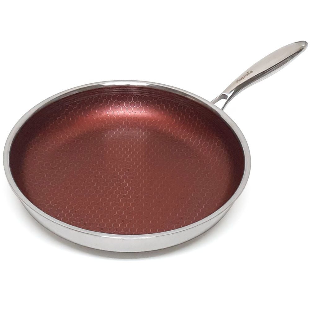토탈하우스 이연복 클래딘 베네치아 인덕션 스텐 후라이팬 30cm 시그니처 알파 스텐레스 통3중