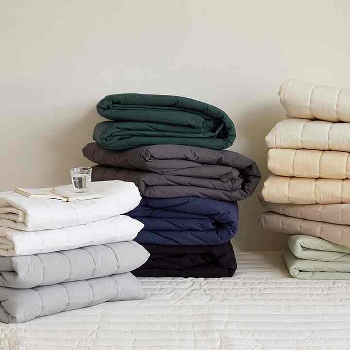 バンド付き ベッドパッド ［11色］