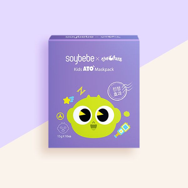 소이베베 신비아파트 키즈 활력 마스크팩 (신비 모양) 10매