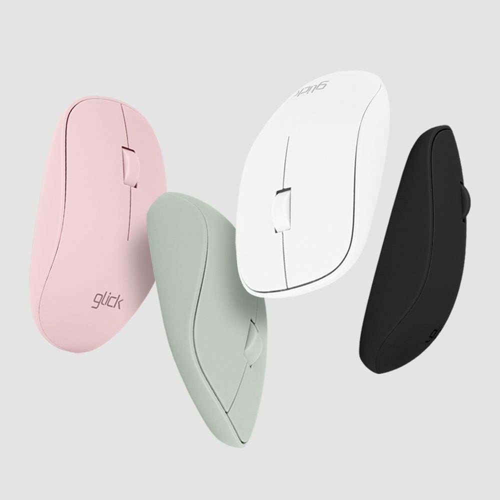 지클릭커 도톰한 휘낭시에 오피스프로 OP04 3WAY 무소음 블루투스 무선 마우스