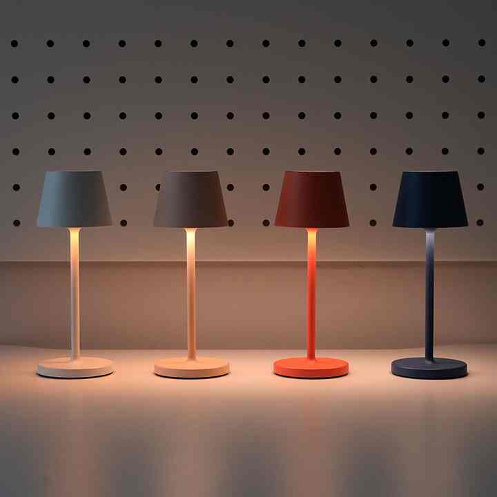 MIDNIGHT ワイヤレス ワンタッチ テーブルランプ［4色］