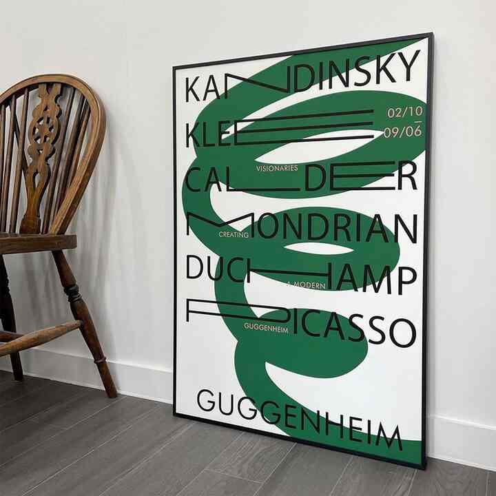 GUGGENHEIM 展示ポスター