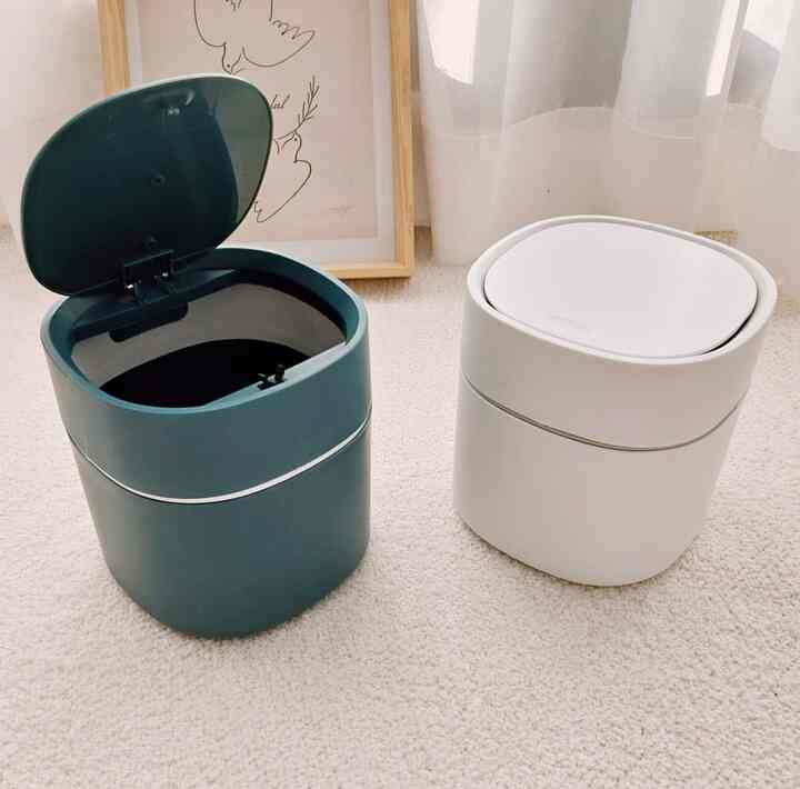 ワンタッチ ミニ ゴミ箱［2色］