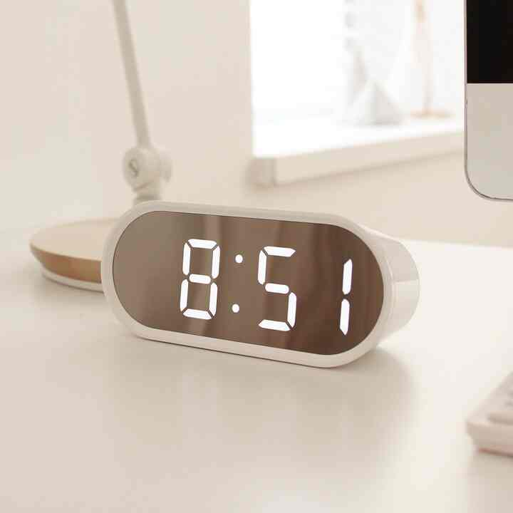 POP MIRROR MINI CLOCK［3色］