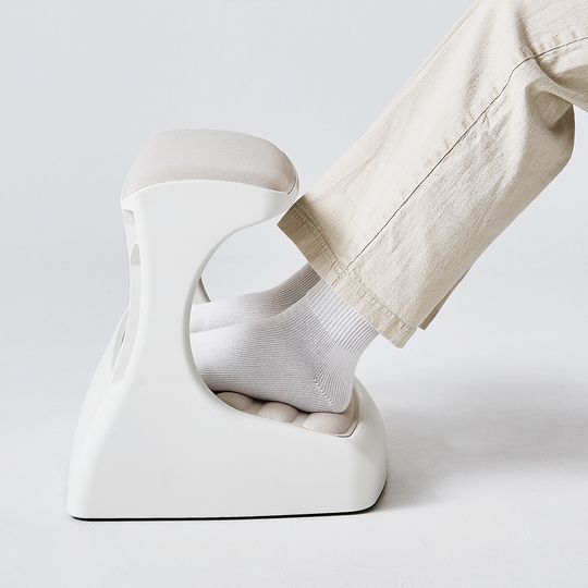 [신상품]한샘 레그핏 책상 발받침대 풋레스트 수유 다리받침대 2단