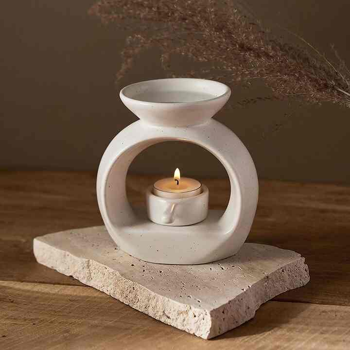 Circular Ceramic Wax Melt Burner