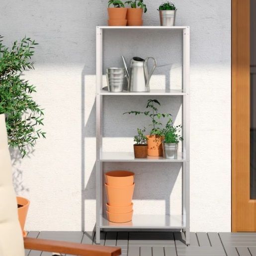 ば*ち様 IKEA イケア　HYLLIS ヒュッリス　シェルフユニット　シルバー hyllislarcom_01.jpg