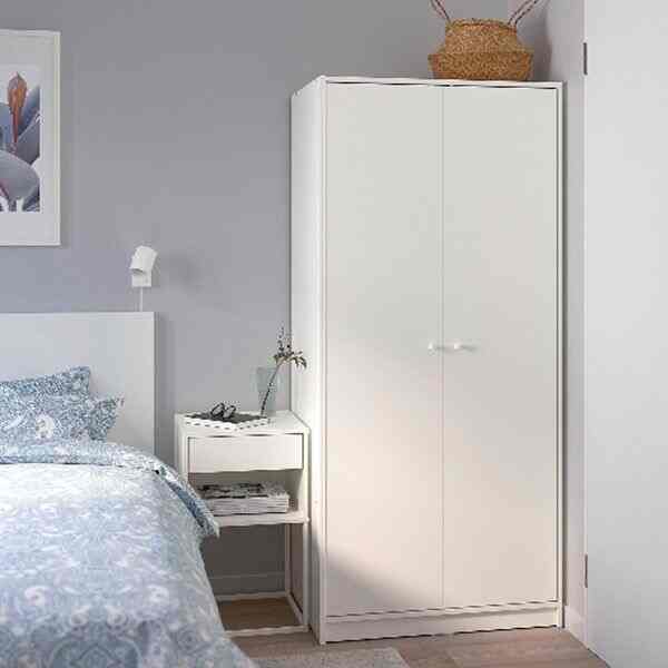 KLEPPSTAD クレップスタード ワードローブ 扉2枚付