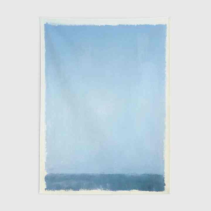 ファブリックポスター MR スカイブルー［5サイズ］