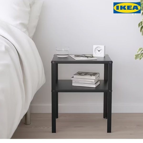 이케아 KNARREVIK 크나레비크 침대협탁(FIXA 바닥보호스티커 20입 포함) 