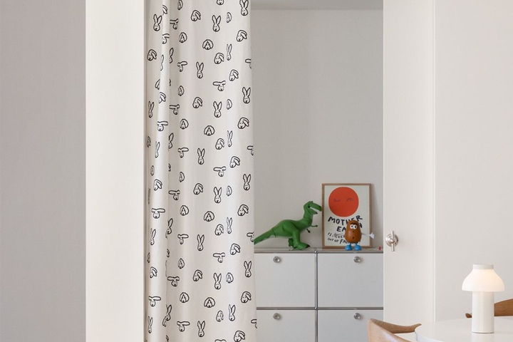 버니버니 도어 커튼