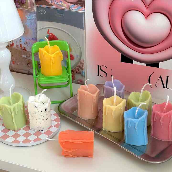 ミニ キャンドル［7色］