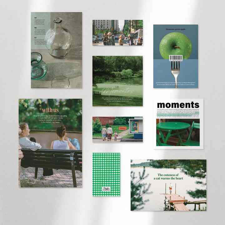 Apple green ポストカードセット